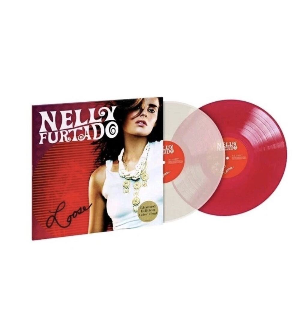 Nelly Furtado Loose 20th Anniversary 2LP Red White Vinyl Signed Litho SEALED
